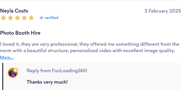 Real review from Neyla Costs on Bark.com