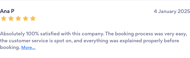 Real review from Ana P on Bark.com