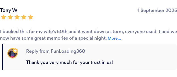 Real review from Tony W on Bark.com